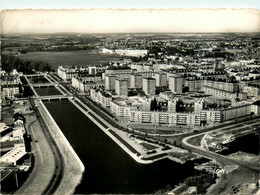 Caen * Vue Aérienne Sur La Rivière L'orne , Et Les Quais * Quartier Cité - Caen