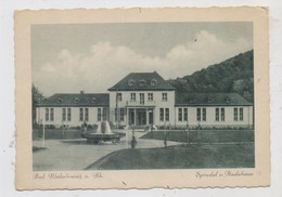 5484 BAD BREISIG - NIEDERBREISIG, Sprudel & Badehaus, 1943 !! - Bad Breisig