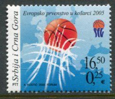 YUGOSLAVIA (Serbia & Montenegro)  2005 European Basketball Championship   MNH / **.  Michel 3288 - Ungebraucht