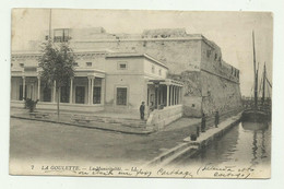 LA GOULETTE - LA MUNICIPALITE' 1913   VIAGGIATA  FP - Tunisia
