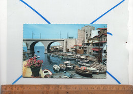 MARSEILLE : Promenade De La Corniche  Le Pont Et Le Vallon Des Auffes / Restaurant Chez FONFON - Exposición Internacional De Electricidad 1908 Y Otras