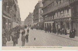 (31) TOULOUSE. Rue Alsace-Lorraine . Carrefour De La Pomme ( Ets Nathan)  Très Animée - Toulouse