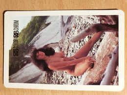 Pocket Calendar Taschenkalender DDR East Germany Filmfabrik Wolfen ORWO 1986 Frau Girl Akt Erotik - Grand Format : 1981-90