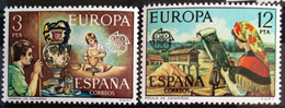 EUROPA 1976 - ESPAGNE                  N° 1961/1962                       NEUF** - 1976