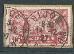 France , Yt N°244 Oblitéré Sur Fragment    - Cote Yvert = 1,80 Eu   Bip 6810 - Used Stamps