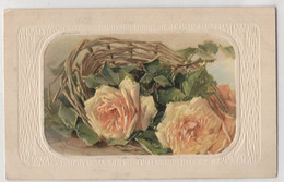 1512 Klein Catharina Roses In A Basket, Embossed Feldpost 1915 - Klein, Catharina