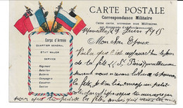 CARTE  Franchise Militaire  - GUERRE 14/18 - Carte Privée Laclau éditeur à Toulouse . - Lettere In Franchigia Militare