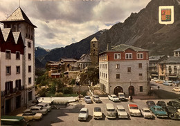 Andorre - Valls D’andorra - Place Rebes - Automobile Voiture Ancienne VOLKSWAGEN COMBI - Citroën Traction - Andorre