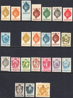 Liechtenstein 1920, Mint No Hinge, Sc# 18-46, SG ,Zu - Ongebruikt