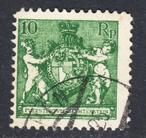 Liechtenstein 1924, Cancelled, Perf 11.5, Sc# , SG , Mi 50B - Oblitérés