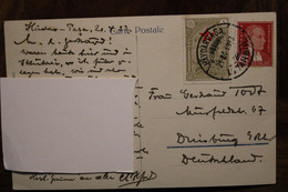 CPA AK 1933 Haydarpaşa Duisbourg Allemagne Turkey Türkei LEVANT Empire Ottoman Türkiýe Cover Germany Duisburg - Lettres & Documents