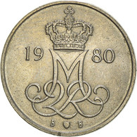 Monnaie, Danemark, Margrethe II, 10 Öre, 1980, Copenhagen, TTB+, Cupro-nickel - Dänemark