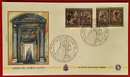 VATICANO VATIKAN VATICAN 1999 APERTURA PORTA SANTA SAN PIETRO SAINT PETER OPENING HOLY DOOR ANNO DOMINE 2000 - Briefe U. Dokumente