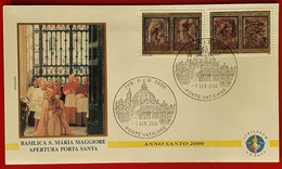 VATICANO VATIKAN VATICAN 1999 APERTURA PORTA SANTA SANTA MARIA MAGGIORE OPENING HOLY DOOR ANNO DOMINE 2000 - Lettres & Documents