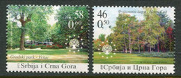 YUGOSLAVIA (Serbia & Montenegro)  2006 Nature Protection MNH / **.  Michel 3341-42 - Ongebruikt