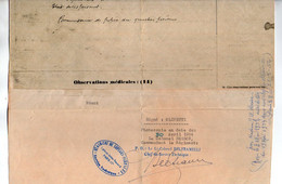 VP19.030 - MILITARIA - Ville De PARIS 1954 - Document Concernant Le Régiment De Sapeurs - Pompiers De PARIS 17 è - Pompiers