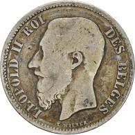 Monnaie, Belgique, Leopold II, 50 Centimes, 1886, TB, Argent, KM:26 - 50 Cents