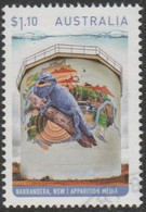AUSTRALIA - USED 2020 $1.10 Water Tower Art - Narrandera, New South Wales - Used Stamps