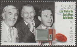 AUSTRALIA - USED 2020 $2.20 Legends Of World Of Sport - Lou Richards, Jack Dyer And Bob Davis - Gebruikt