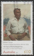 AUSTRALIA - USED 2021 $1.10 Centenary Of Archibald Prize - William Dargie - "Portrait Of Albert Namatjira 1956" AGNSW - Usati