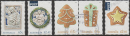 AUSTRALIA - USED 2021 Christmas Issue Set Of Five - Used Stamps