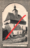 AK Großrückerswalde Kirche A Marienberg Wolkenstein Wiesenbad Schindelbach Streckewalde Mildenau Annaberg Jöhstadt - Wolkenstein