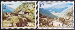 EUROPA 1977 - ANDORRE ESPAGNOL                    N° 100/101                        NEUF** - 1977