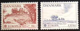 EUROPA 1977 - DANEMARK                    N° 640/641                        NEUF** - 1977