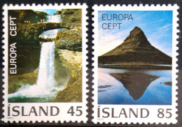 EUROPA 1977 - ISLANDE                    N° 475/476                        NEUF* - 1977