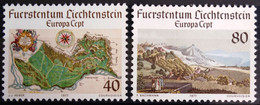 EUROPA 1977 - LIECHTENSTEIN                    N° 612/613                        NEUF** - 1977