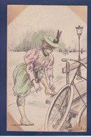 Cpa Cycle Vélo Bicyclette Boutet Henri Art Nouveau Non Circulé Femme Woman - Boutet