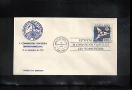 Costa Rica 1962 UIT / ITU Space / Raumfahrt Satellite FDC - Sud America