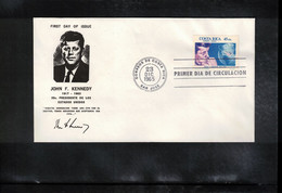 Costa Rica 1965 John F. Kennedy Space / Raumfahrt Satellite FDC - Südamerika