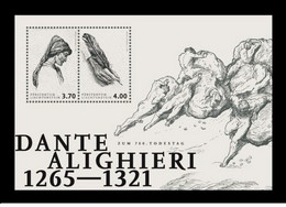 Liechtenstein 2021 - 700th Anniversary Of The Death Of Dante Alighieri - Miniature Sheet - Nuevos