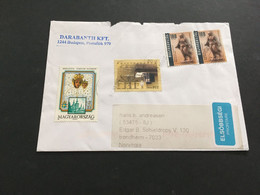 (1 F 8) Hungary Letter Posted To Denmark - 2004 - Covers & Documents