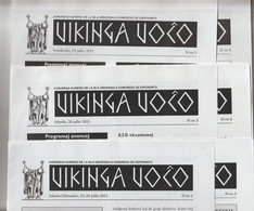 (BR) Brochures Vikinga Voĉo (in Esperanto) 2011 - Broŝuroj Vikinga Voĉo UK En Kopenhago 2011 - Practical