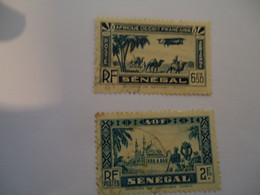 SENEGAL  2  USED STAMPS  CAMELS - Gebraucht