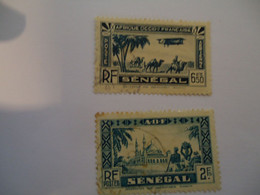 SENEGAL  2  USED STAMPS  CAMELS - Used Stamps