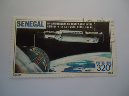 SENEGAL    USED STAMPS  SPACE - Usati