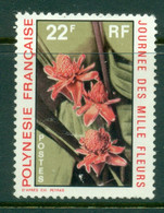 French Polynesia 1971 Day Of A Thousand Flowers 22f FU - Oblitérés