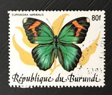 Timbre Oblitéré Burundi 1989 Imperialis - Gebruikt