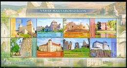 XH0042 Hungary 2021 Castle Architectural Heritage Around The World S/S MNH - Nuevos