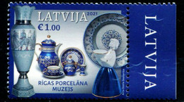 XH0047 Latvia 2021 Ceramic Crafts 1V MNH - Unused Stamps