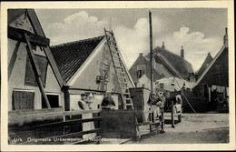 CPA Urk Flevoland Niederlande, Origineele Urkerwoningen Noordbuurt - Unclassified