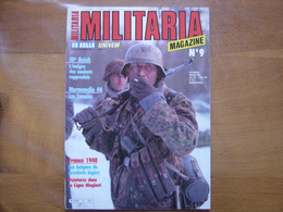 MILITARIA MAGAZINE 9 GUERRE MILITAIRES Sommaire En Photo - Armas