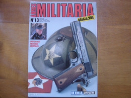 MILITARIA MAGAZINE 13 GUERRE MILITAIRES Sommaire En Photo - Wapens