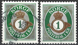 Norwegen Norway 2015. Mi.Nr. 1873 A + 1873 C, Used O - Used Stamps