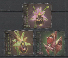 Croatia 2014, Used, Michel 1122-1124, Flora, Orchid - Croazia