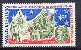 W-F - Yv.  N°  190   (o)  19f   Indépendance Des Etats-Unis Cote  1,55   Euro  BE  2 Scans - Gebraucht