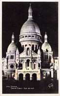 Paris -  Sacré Coeur Vue De Nuit - Guy - Parijs Bij Nacht